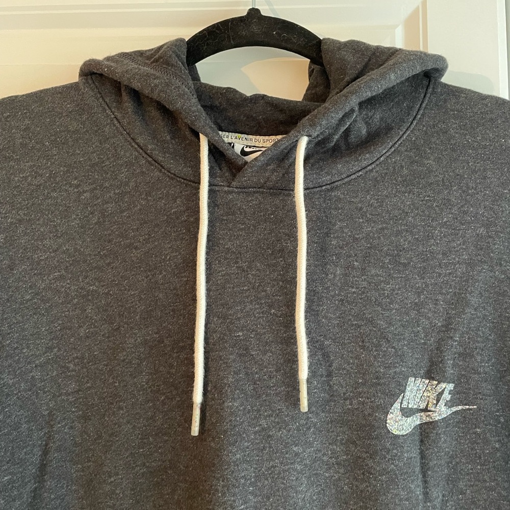 Men’s Nike Yoga Dark Gray Hoodie-4XL